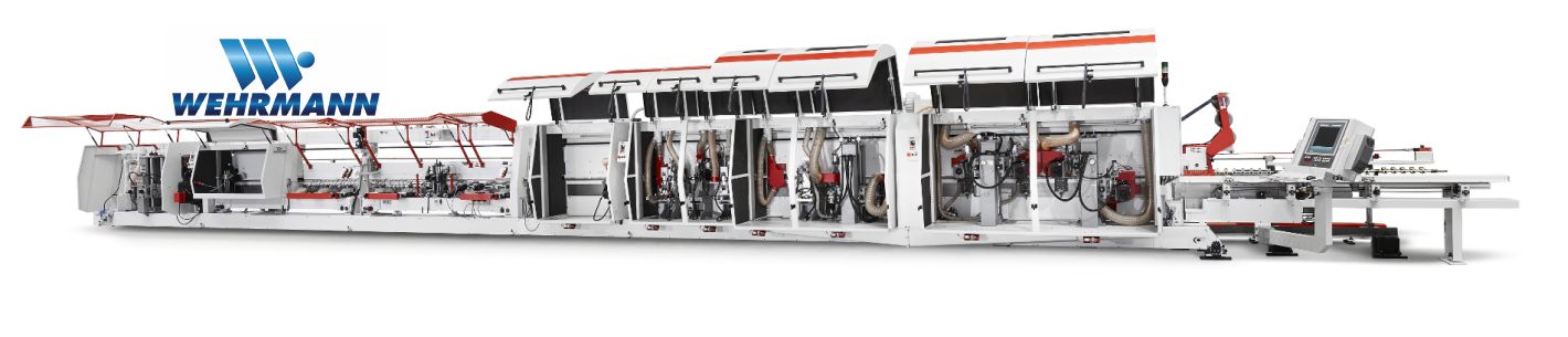 Eins. Direktpostformingmachine für gebogene Caravanfronten / WEHRMANN / Combima /K/I/R80/1260/V