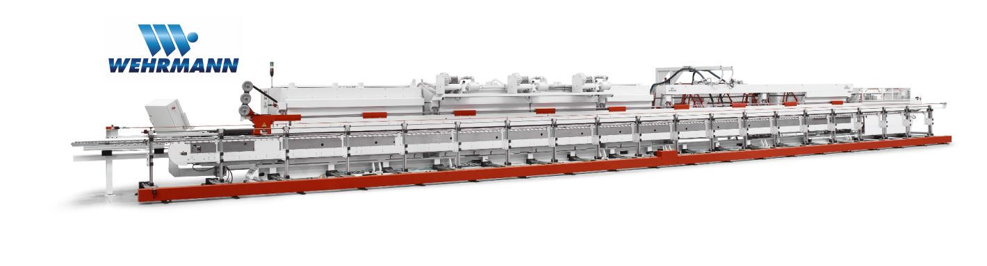 Eins. Direktpostformingmachine für gebogene Caravanfronten / WEHRMANN / Combima /K/I/R80/1260/V