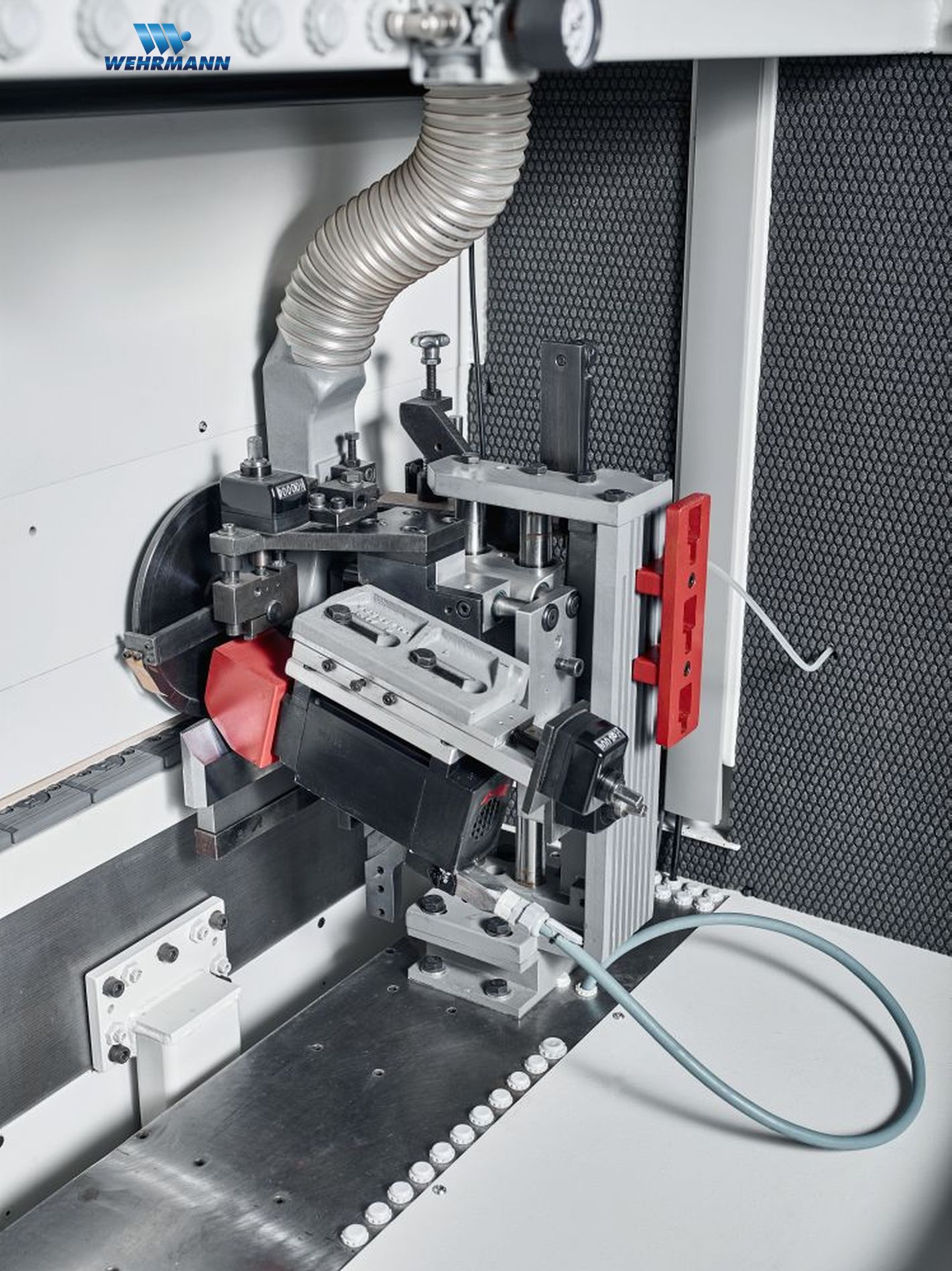 Eins. Direktpostformingmachine für gebogene Caravanfronten / WEHRMANN / Combima /K/I/R80/1260/V