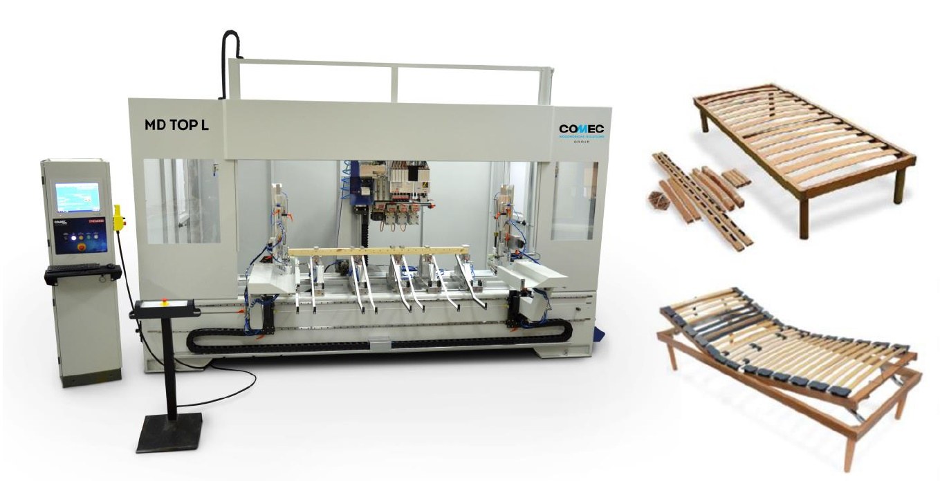 CNC - Bearbeitungszentrum für Massivholzteile / COMEC / MD TOP