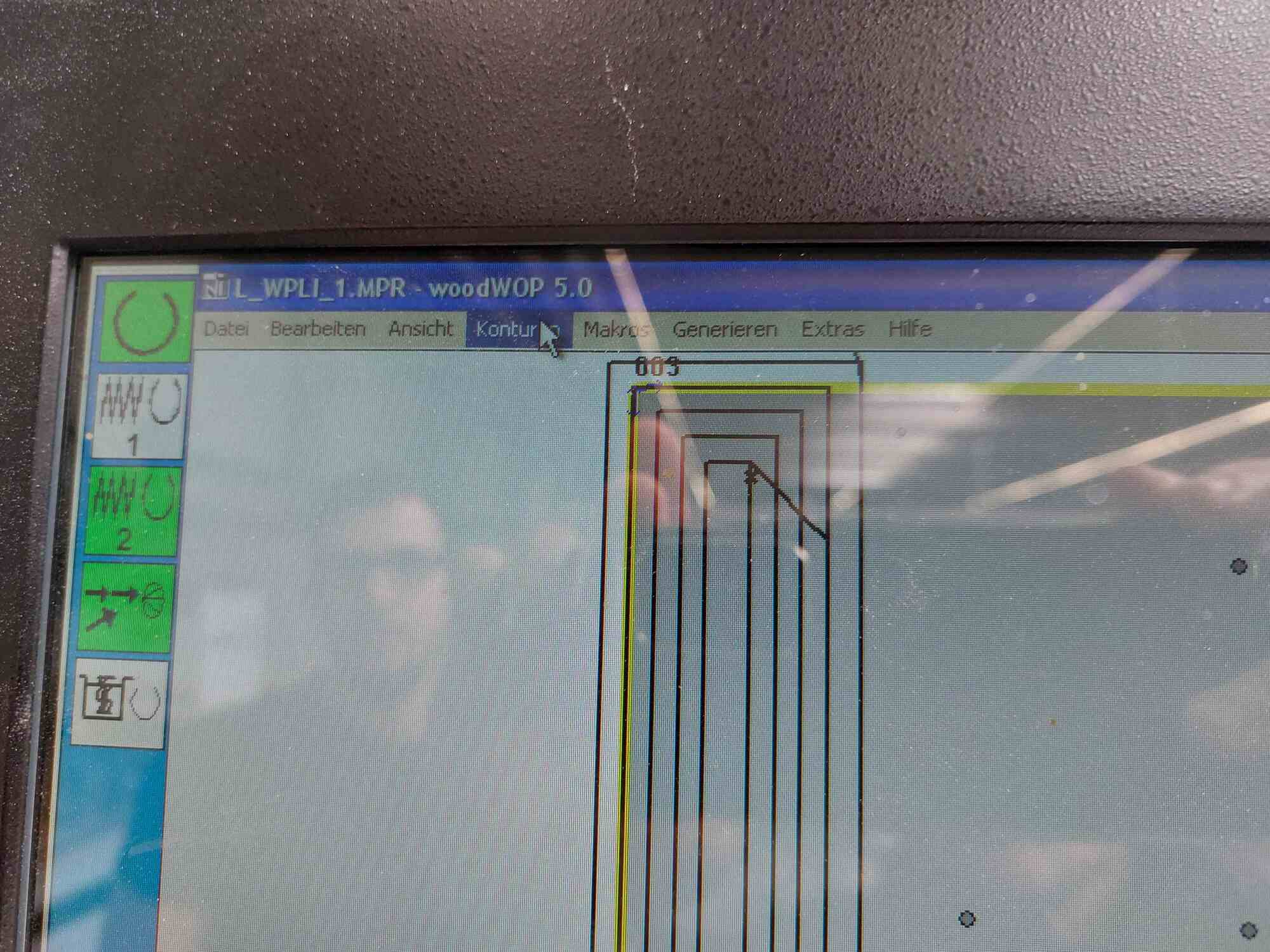 CNC-Bearbeitungszentrum / HOMAG / OPTIMAT BAZ222/60/K