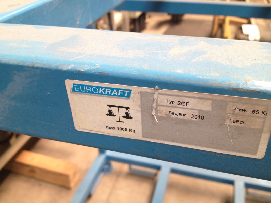Stapelregal / EUROKRAFT / SGF