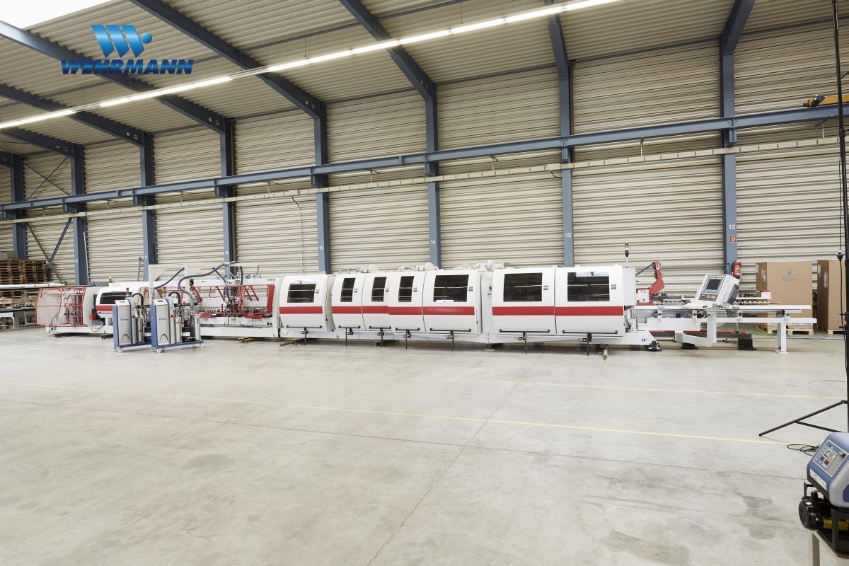 Direkt-Postformingmachine für Möbelteile, Türen, Arbeitsplatten ..... / WEHRMANN / Combima /K/I/R80/1260/V