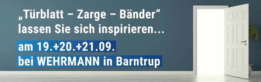Türblatt Zarge Bänder - Maschinen für die Türenfertigung