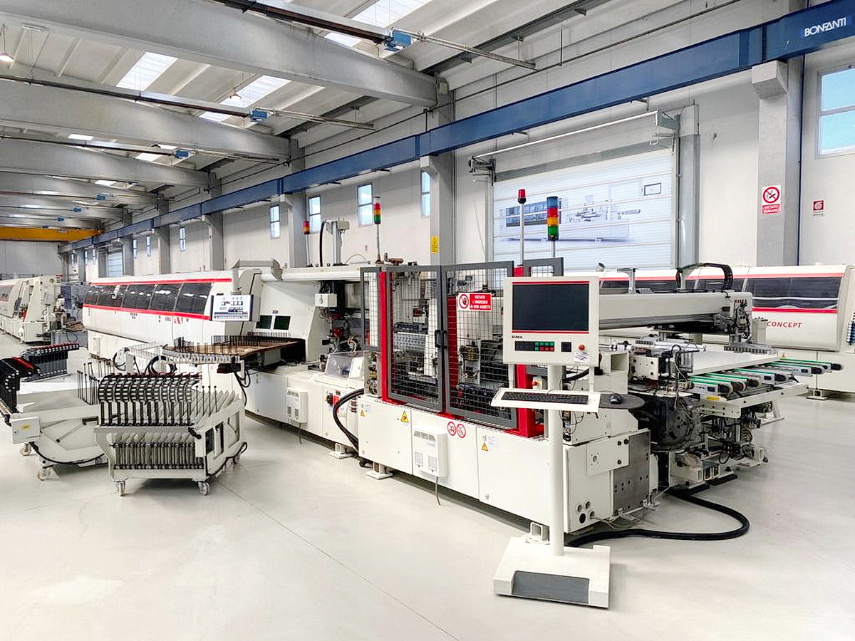 Einseitige Kantenanleimmaschine / IMA / NOVIMAT LASER System/I/R75/1110/R3