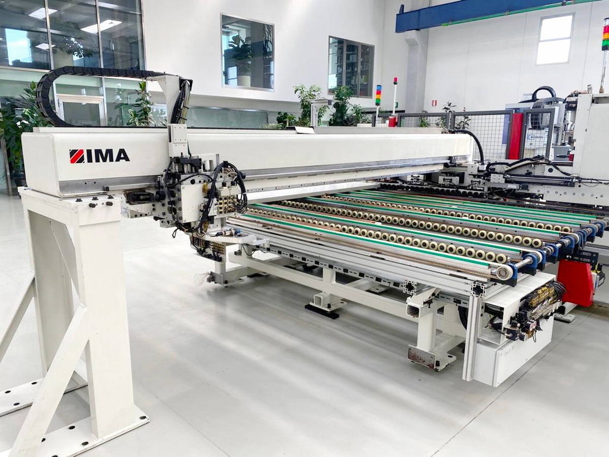 Einseitige Kantenanleimmaschine / IMA / NOVIMAT LASER System/I/R75/1110/R3