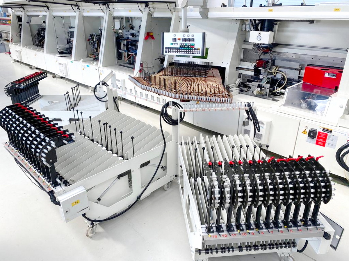 Einseitige Kantenanleimmaschine / IMA / NOVIMAT LASER System/I/R75/1110/R3