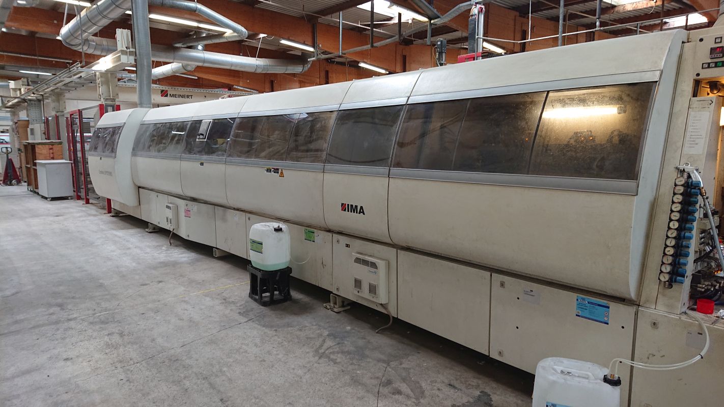 eins. Kantenanleimmaschine Combima Systems / IMA / eins. Kantenanleimmaschine Combima Systems