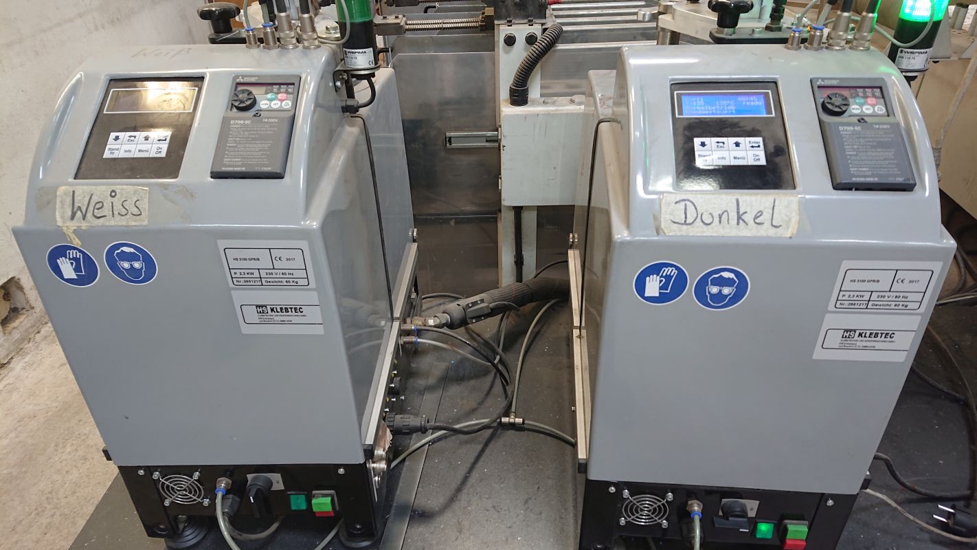 eins. Kantenanleimmaschine Combima Systems / IMA / eins. Kantenanleimmaschine Combima Systems