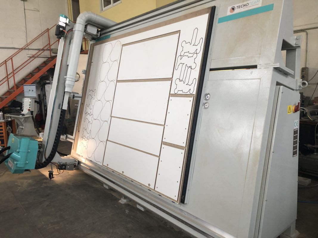 Vertikales CNC Bearbeitungszentrum TECNOTEAM Easy Nest V 3021 / TECNO TEAM  / Easy Nest V 3021