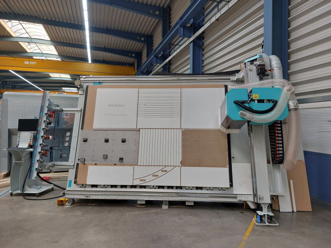 Vertikale CNC Maschine, 3 Achsen / TECNO TEAM  / Easy Nest 3021