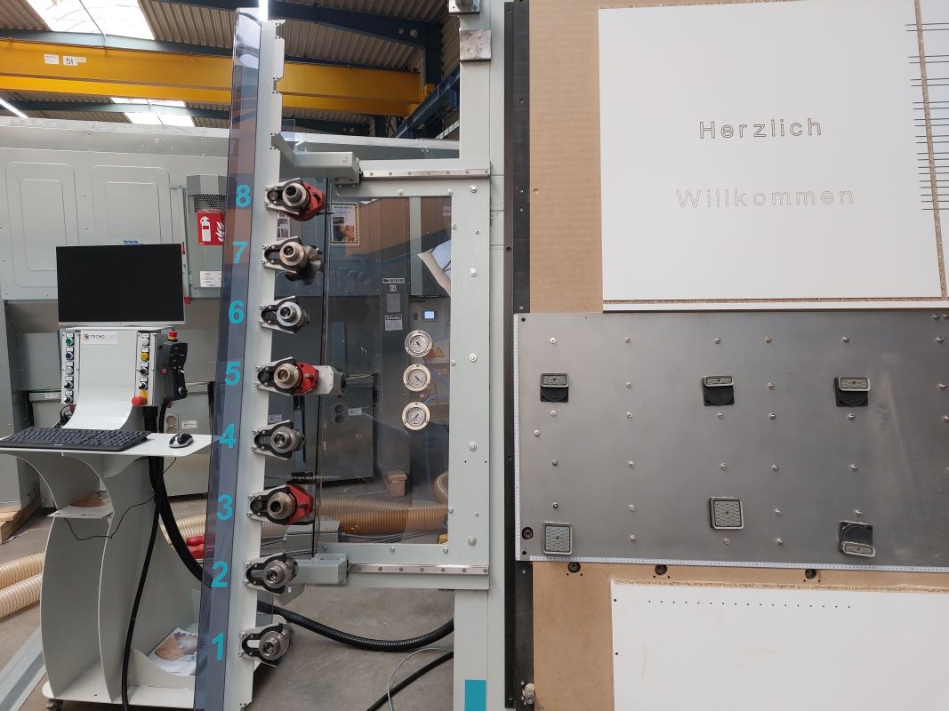 Vertikale CNC Maschine, 3 Achsen / TECNO TEAM  / Easy Nest 3021