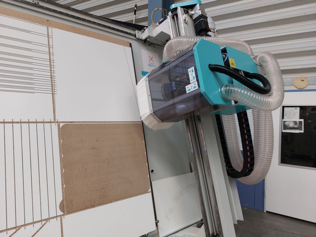 Vertikale CNC Maschine, 3 Achsen / TECNO TEAM  / Easy Nest 3021