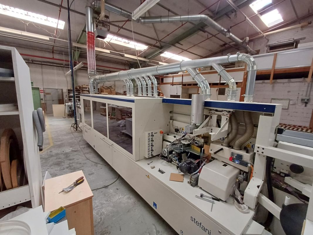 Industrielle autom. Kantenanleimmaschine  / SCM / Stefani MD RM