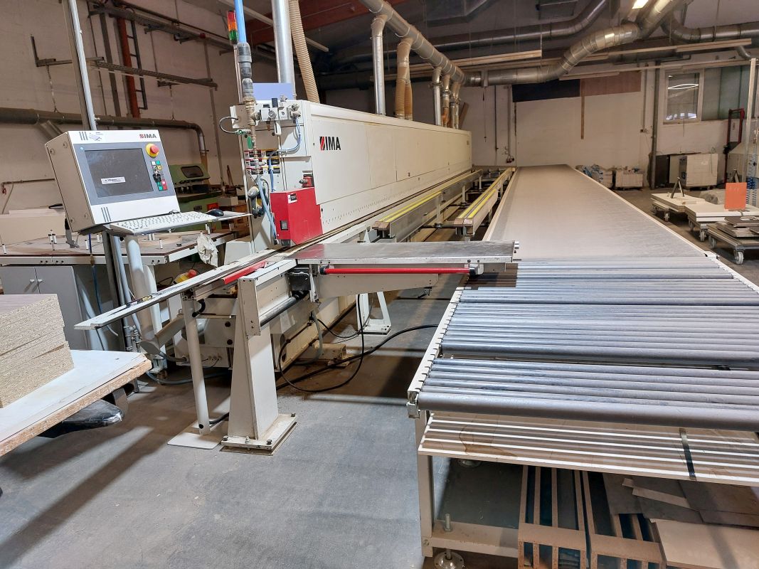 Kantenanleimmaschine mit Werkstück-Rückführung / IMA / NOVIMAT / I / G80 / 650 / L20