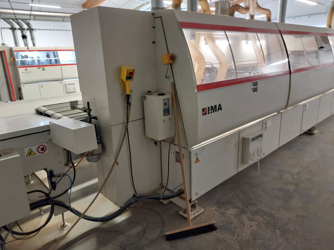 Kantenanleimmaschine mit Werkstück-Rückführung / IMA / NOVIMAT / I / G80 / 650 / L20