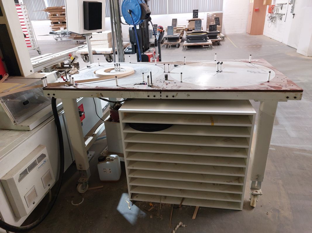 Kantenanleimmaschine mit Werkstück-Rückführung / IMA / NOVIMAT / I / G80 / 650 / L20