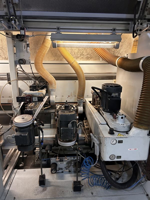 Doppelseitige Formatbearbeitungs- und Kantenanleimmaschine / HOMAG / PROFI KFL20/29/QA/25