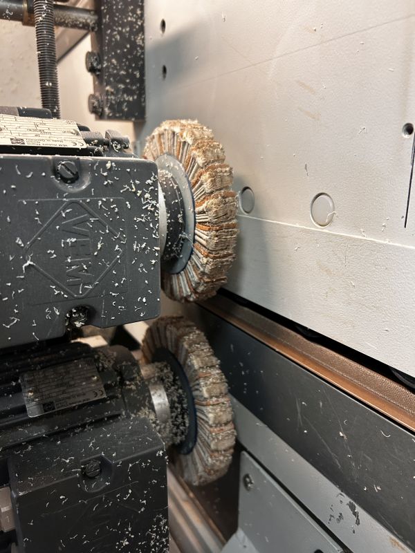 Doppelseitige Formatbearbeitungs- und Kantenanleimmaschine / HOMAG / PROFI KFL20/29/QA/25