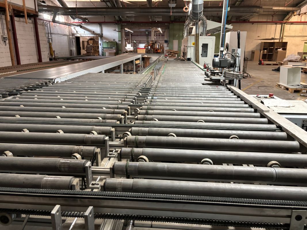 Industrielle autom. Kantenanleimmaschine  / SCM / Stefani MD RM