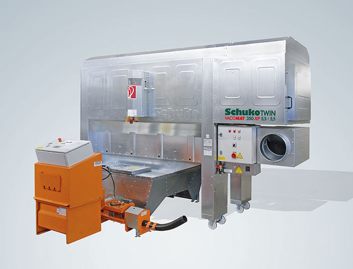 Mobile Absauganlage Vacomat 350 XP Twin / SCHUKO / Vacomat 350 XP Twin