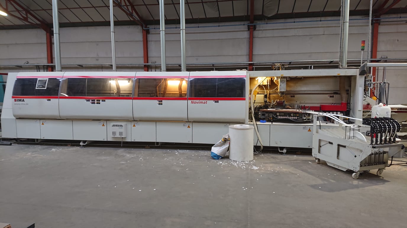 gebr. eins. Kantenanleimmaschine IMA Novimat / IMA / : Novimat Concept/ I / G80 / 440 / R3 +