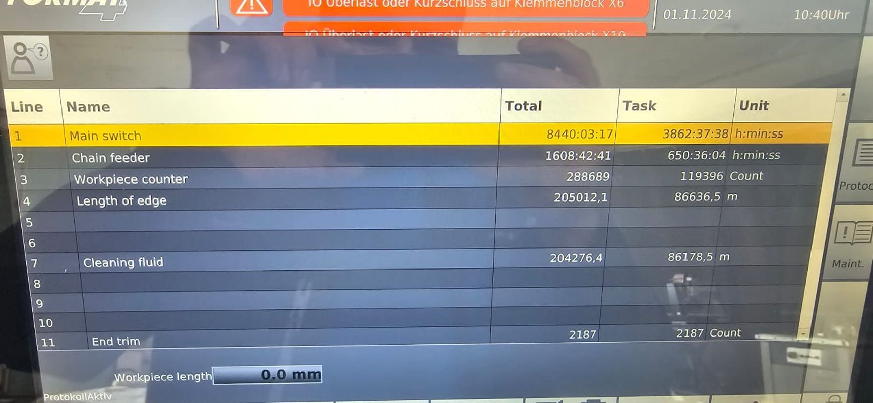 Kantenanleimmaschine Felder / FELDER FORMAT4 / Tempora 45.03 LX