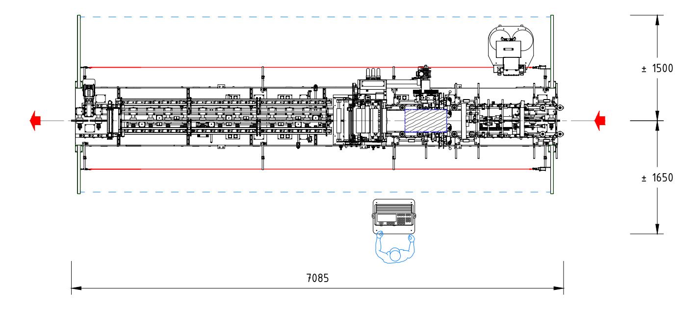 Profilummantelungsmaschine WM-33 Barberán / Barberán / WM-33