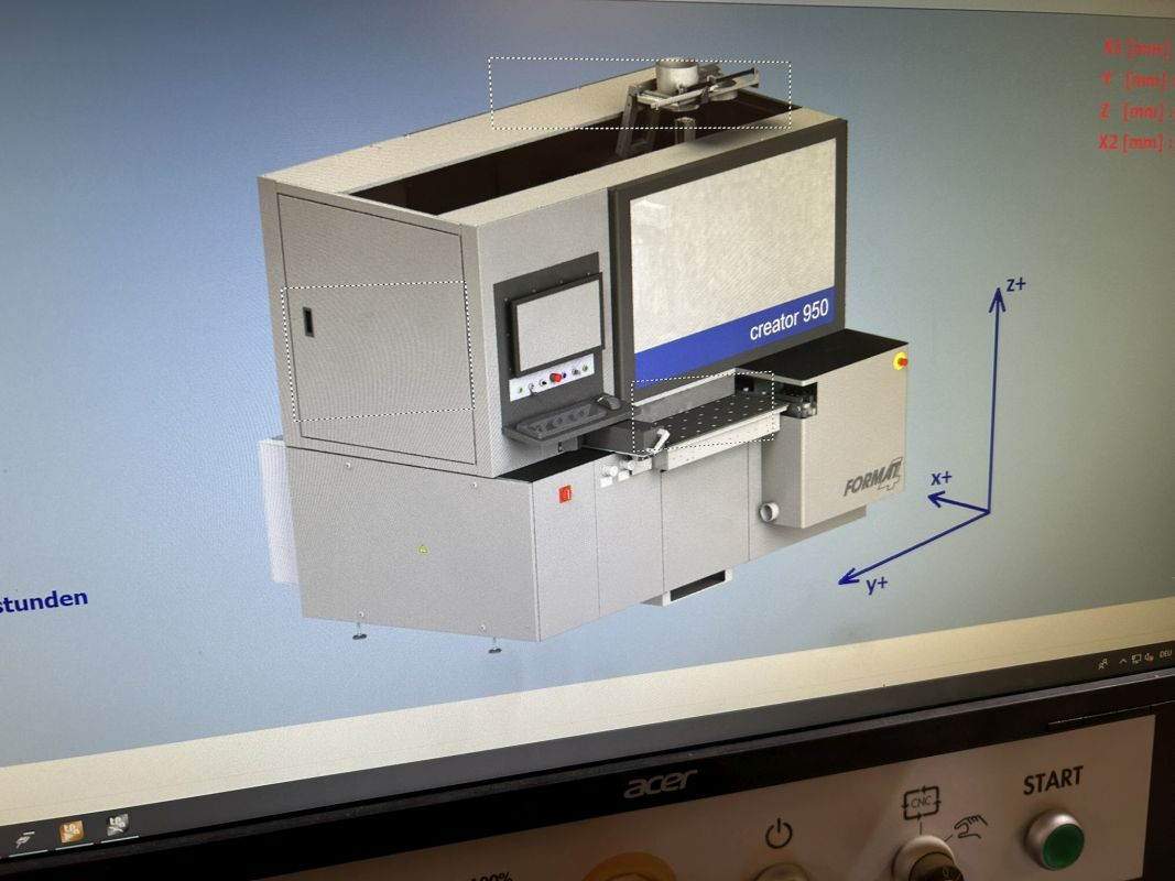CNC-Bearbeitungsmaschine Formart4 / FORMAT 4 / Creator 950