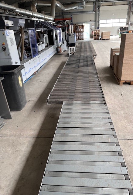 Doppelseitige Kantenanleimmaschine mit Abstapelung / HOMAG / Optimat KFL 526/9/A3/25