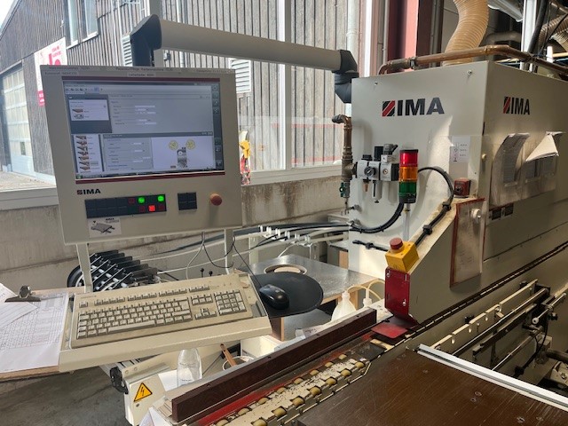 Einseitige Kantenanleimmaschine / IMA / Novimat/Contour/I/G80/700/R3+