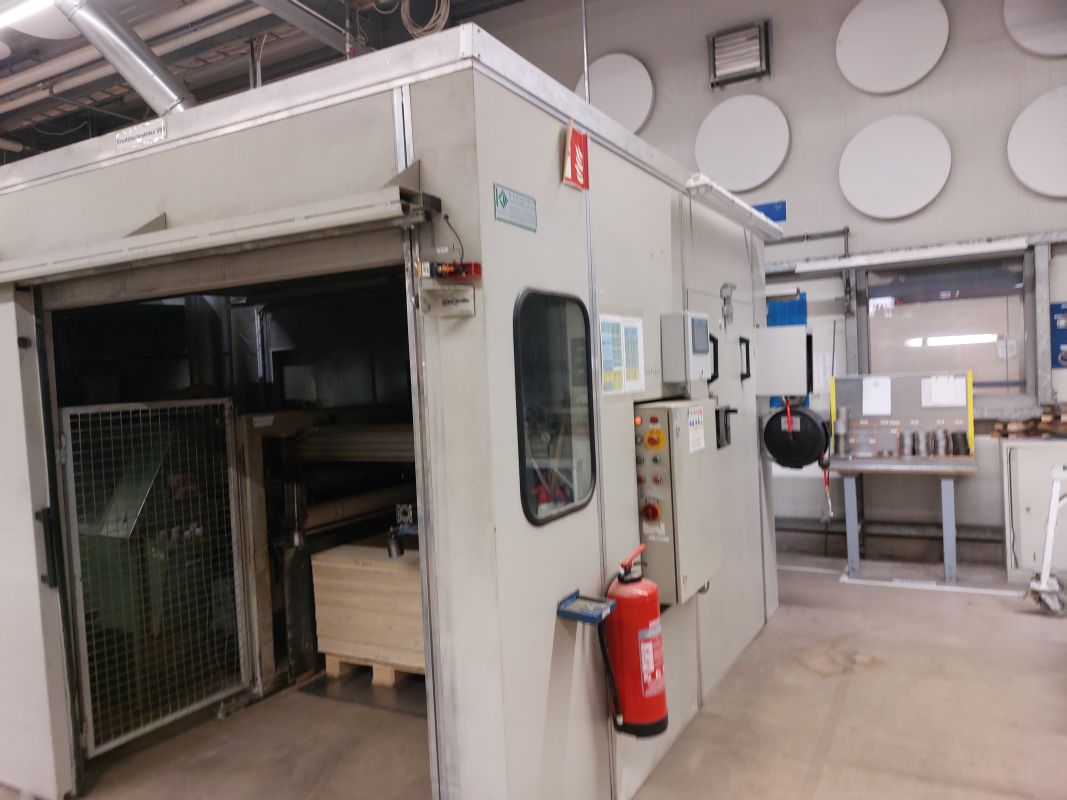 Vielblattsäge mit Beschickung und Abstapelung / Paul / K34G / 1500