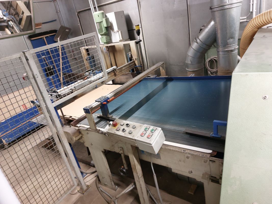 Vielblattsäge mit Beschickung und Abstapelung / Paul / K34G / 1500