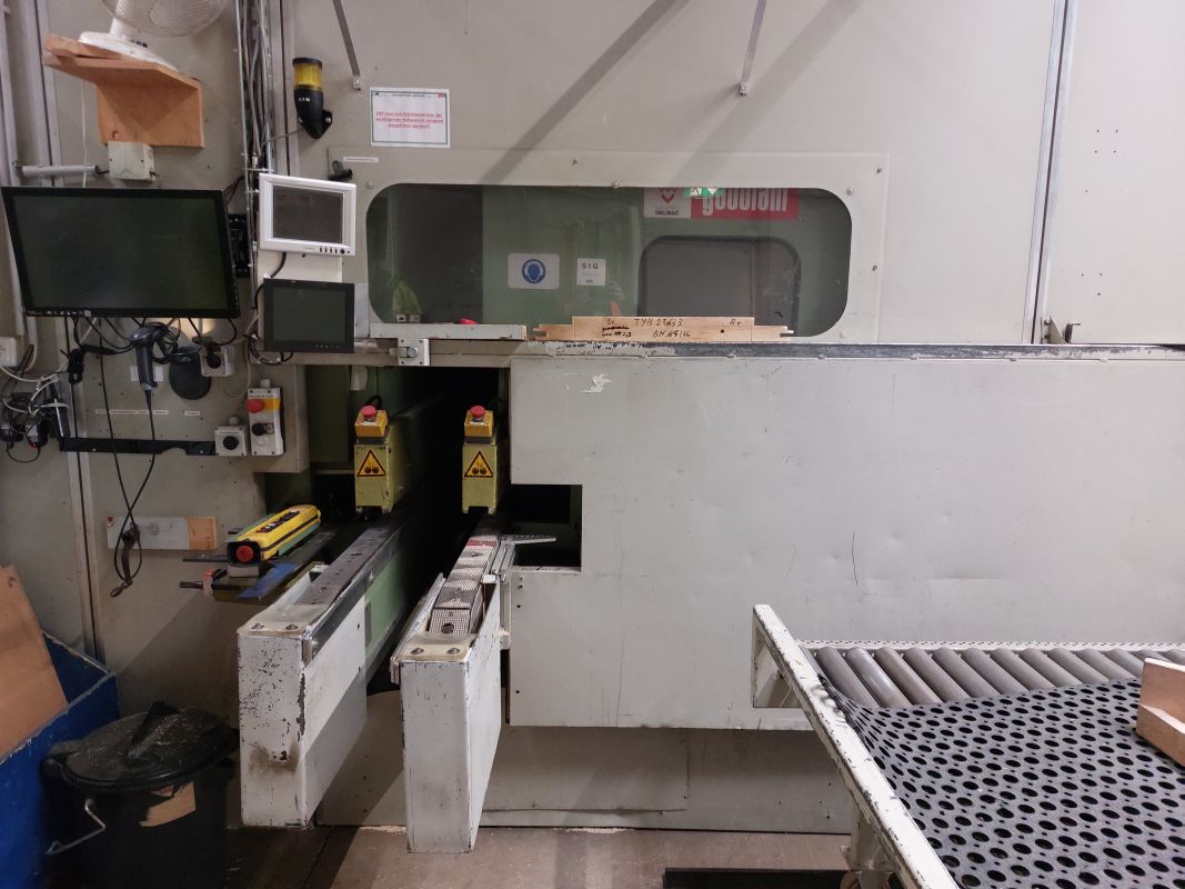 Profilierungsanlage, bestehend aus DEP Gabianni + Hobelautomat Weinig / Gabianni+Wenig / 