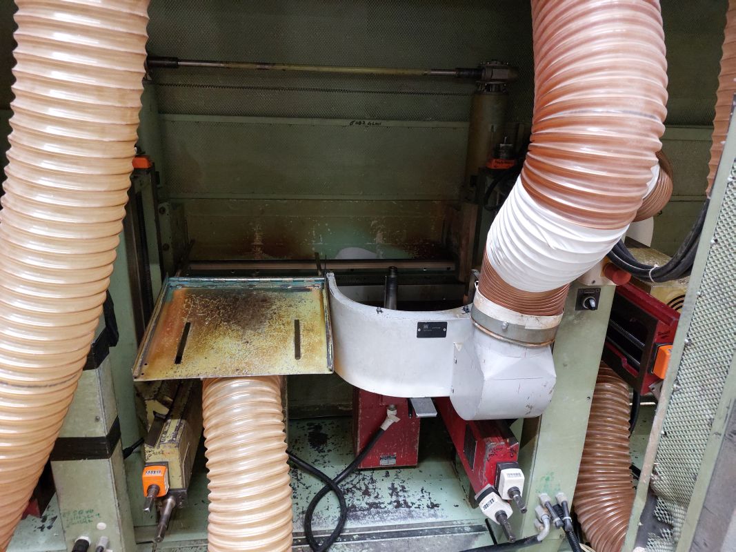 Profilierungsanlage, bestehend aus DEP Gabianni + Hobelautomat Weinig / Gabianni+Wenig / 