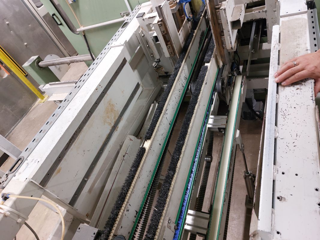 Profilierungsanlage, bestehend aus DEP Gabianni + Hobelautomat Weinig / Gabianni+Wenig / 