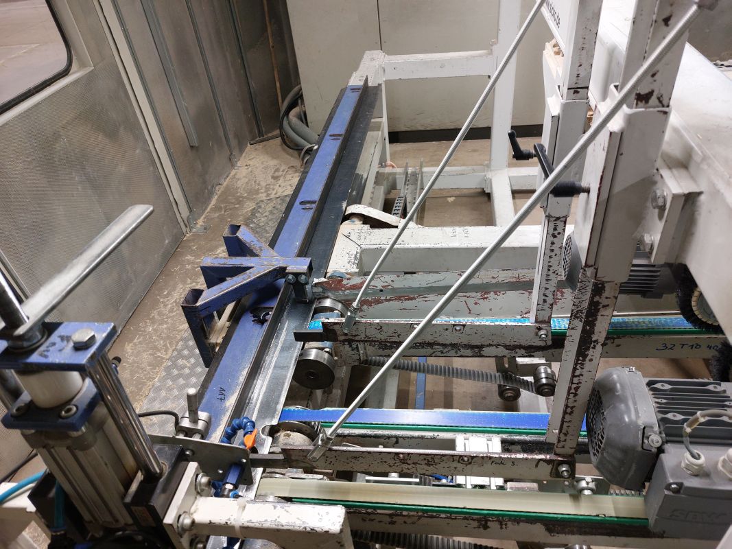 Profilierungsanlage, bestehend aus DEP Gabianni + Hobelautomat Weinig / Gabianni+Wenig / 