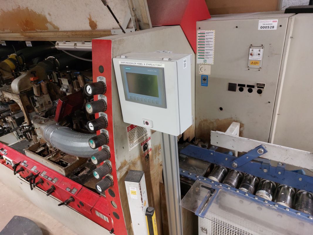 Profilierungsanlage, bestehend aus DEP Gabianni + Hobelautomat Weinig / Gabianni+Wenig / 
