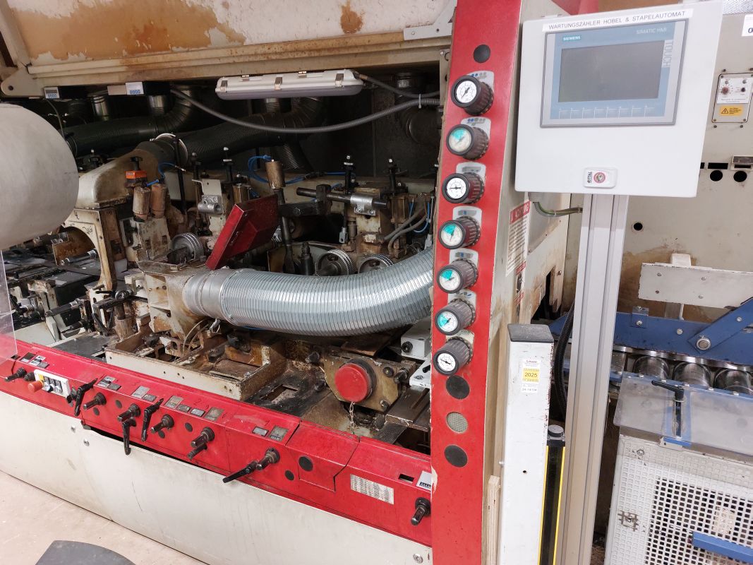 Profilierungsanlage, bestehend aus DEP Gabianni + Hobelautomat Weinig / Gabianni+Wenig / 