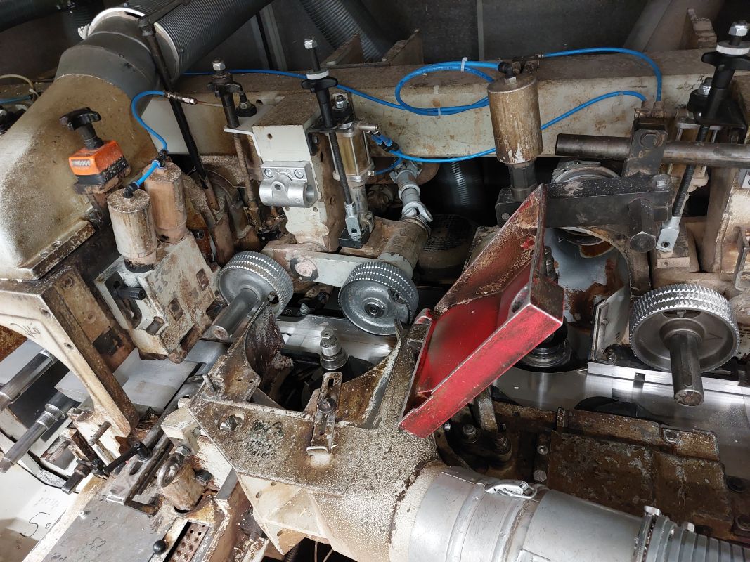 Profilierungsanlage, bestehend aus DEP Gabianni + Hobelautomat Weinig / Gabianni+Wenig / 