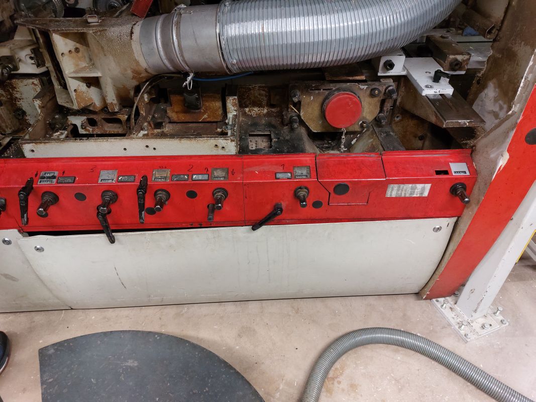 Profilierungsanlage, bestehend aus DEP Gabianni + Hobelautomat Weinig / Gabianni+Wenig / 