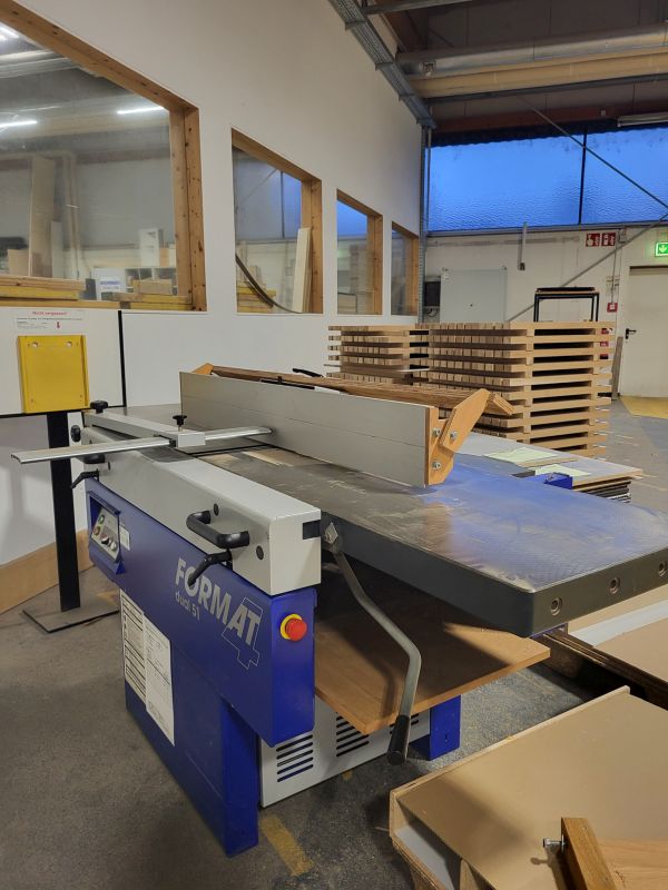 Kombinierte Abricht- Dickenhobelmaschine / FORMAT 4 / DUAL 51