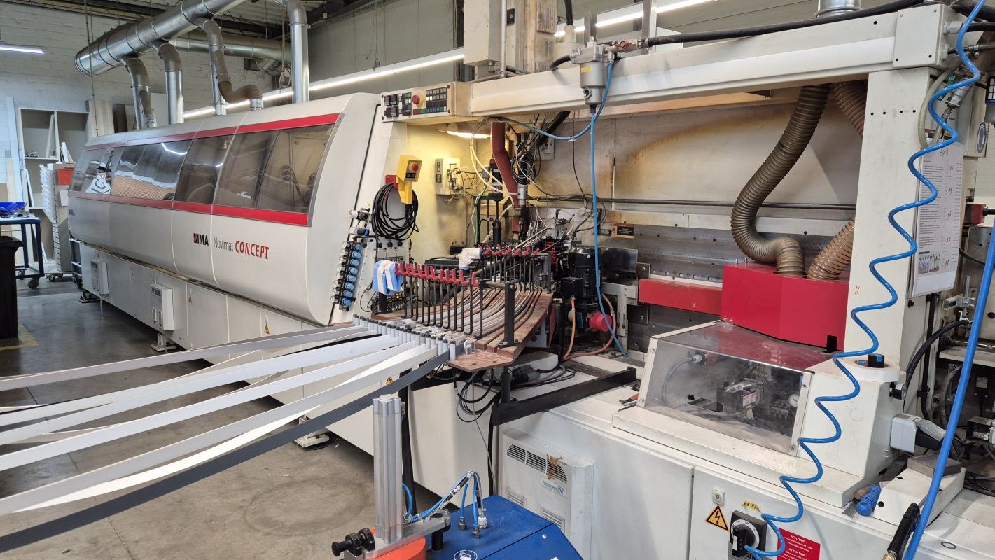 Einseitige Kantenanleimmaschine / IMA / Novimat Concept/I/G80/440/R3