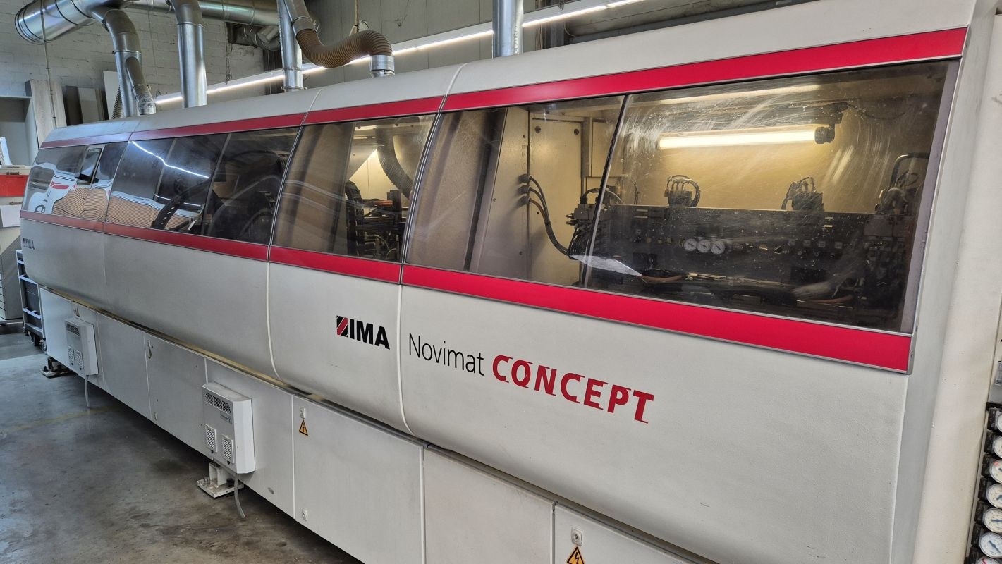 Einseitige Kantenanleimmaschine / IMA / Novimat Concept/I/G80/440/R3