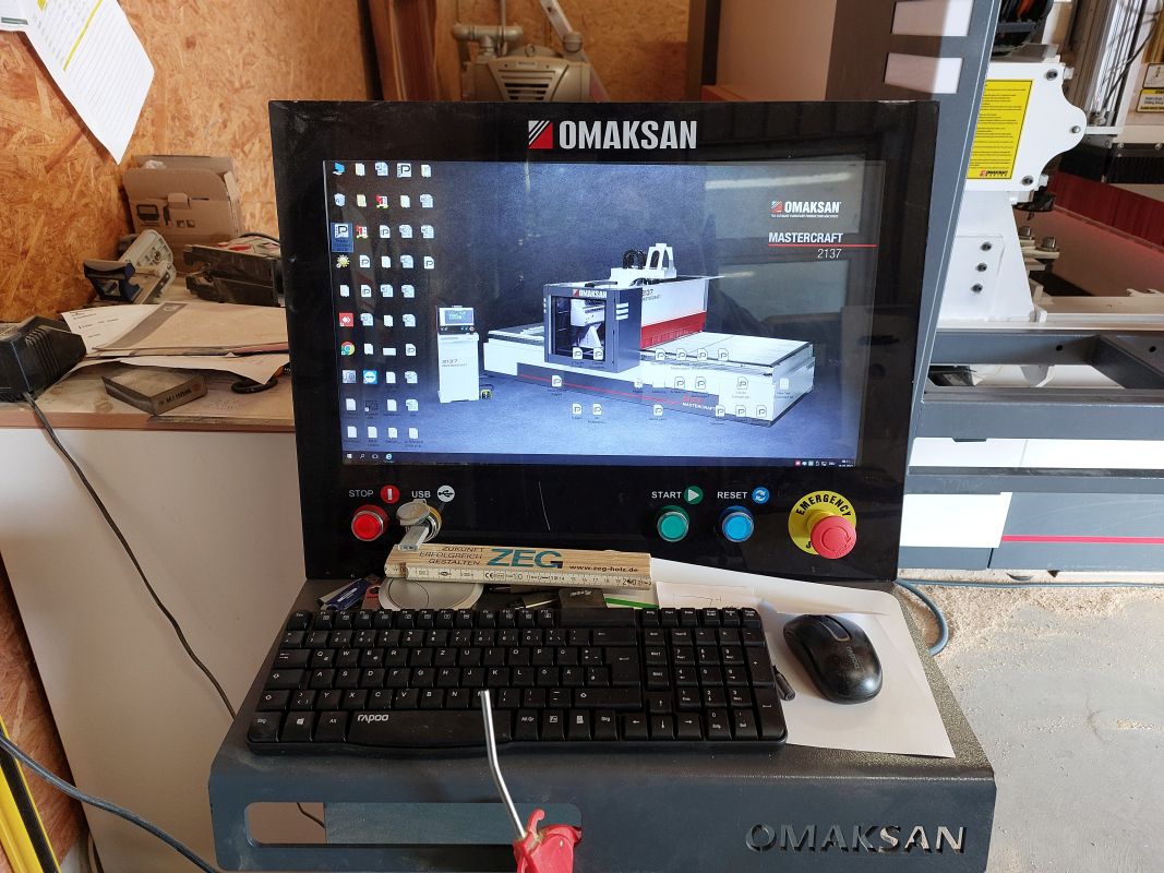 3-Achs Nestingmaschine / Omaksan / Mastercraft 2137