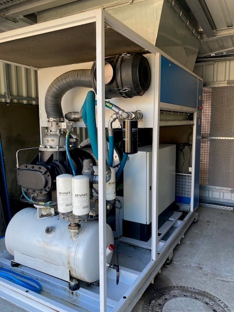 Schraubenkompressor / Renner / RS132D