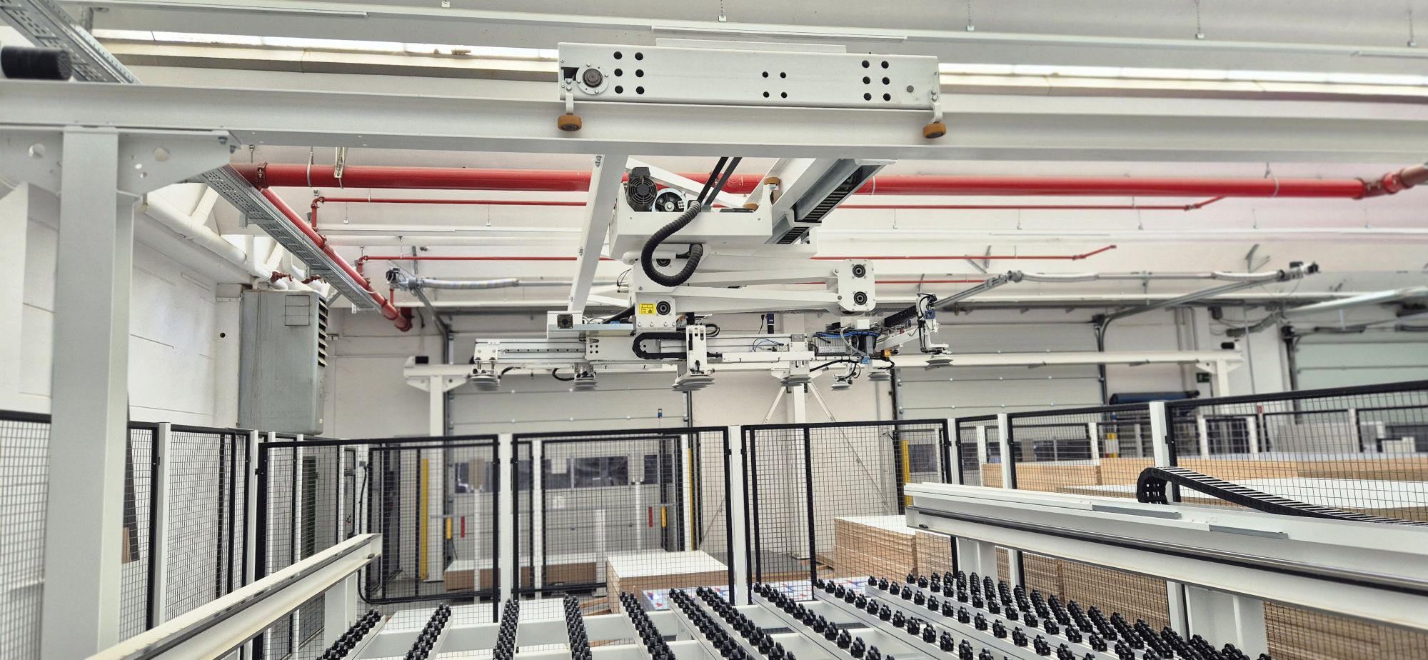 Plattenaufteilsäge mit Plattenlager  / HOLZMA / HPP 400