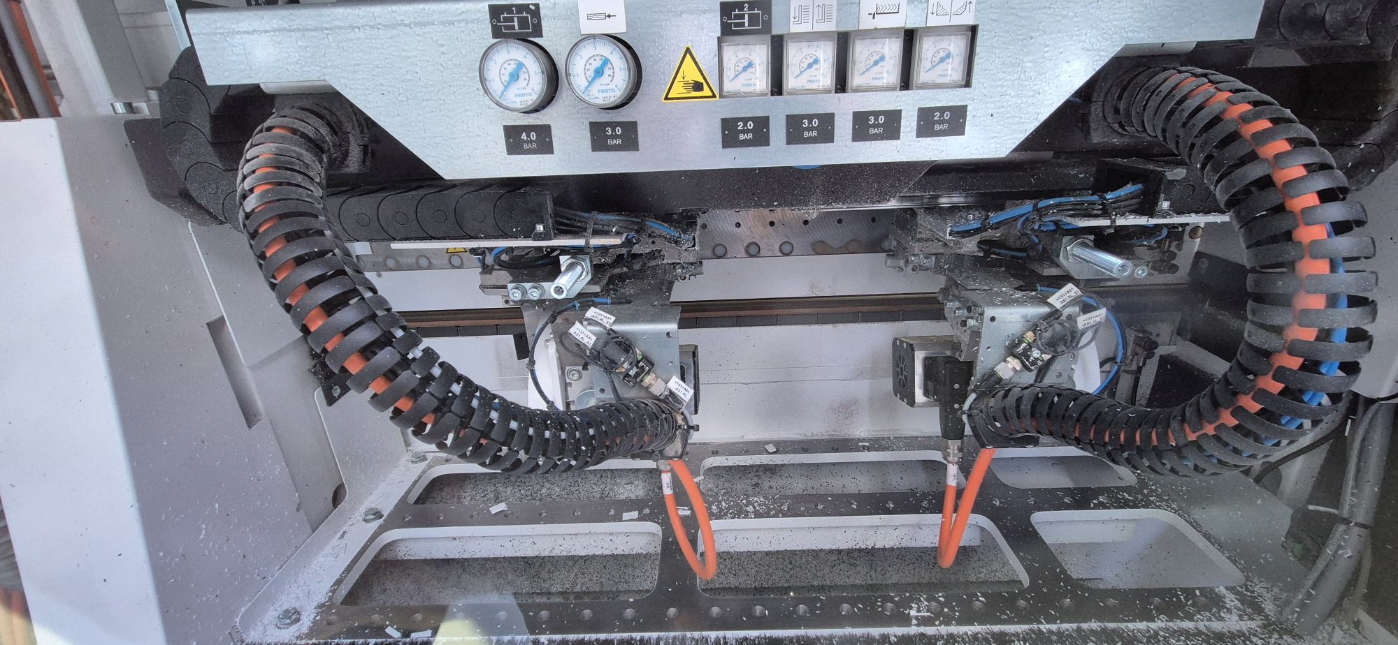 Kantenanleimmaschine mit Rückführung / HOMAG / EDGETEC S-500