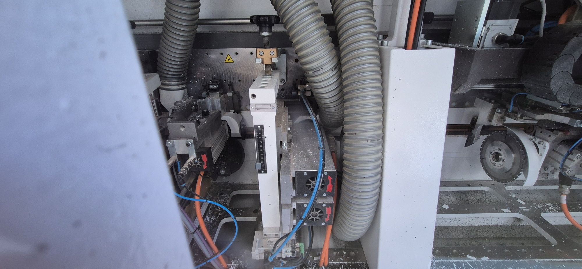 Kantenanleimmaschine mit Rückführung / HOMAG / EDGETEC S-500