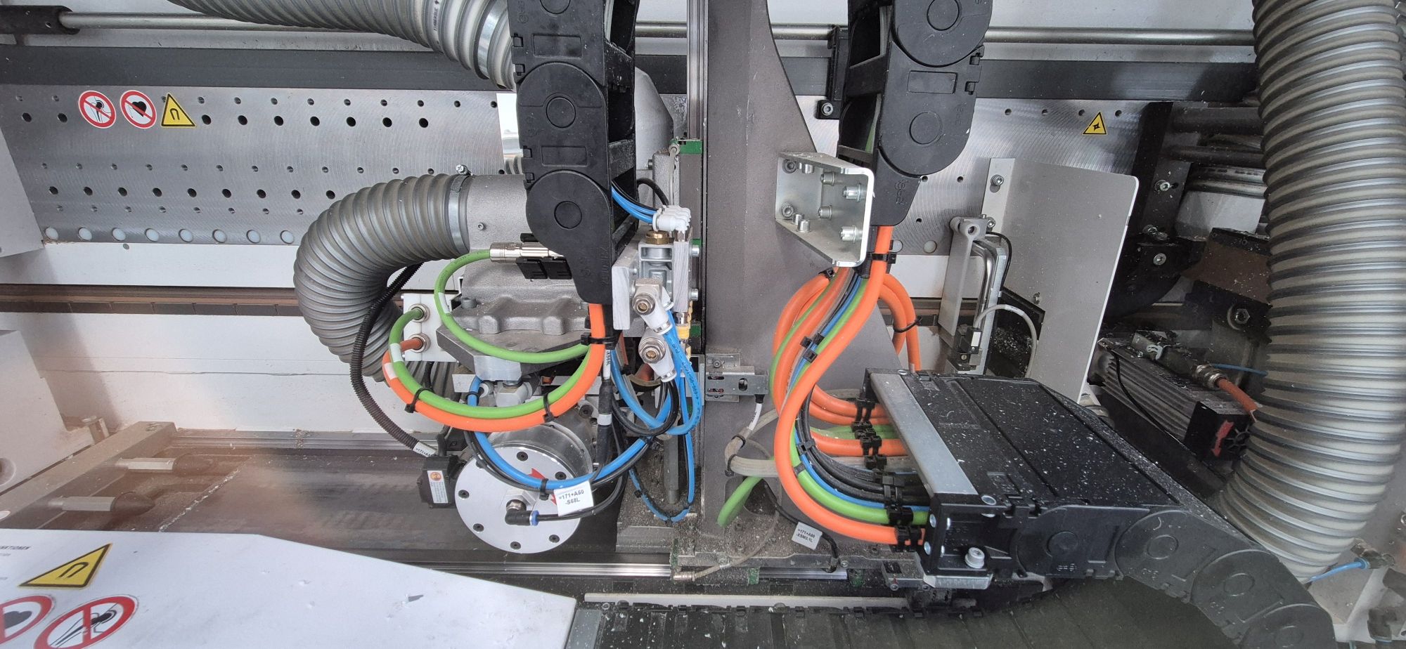 Kantenanleimmaschine mit Rückführung / HOMAG / EDGETEC S-500